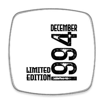 Birthday Gift December 1994. December 1994. - Square fridge magnet - white - Front
