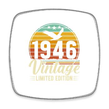 1946 - Un millésime légendaire - Magnet carré - blanc - Devant