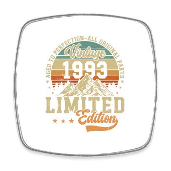 30 Years Legendary : 1993 Chemise d’anniversaire - Magnet carré - blanc - Devant