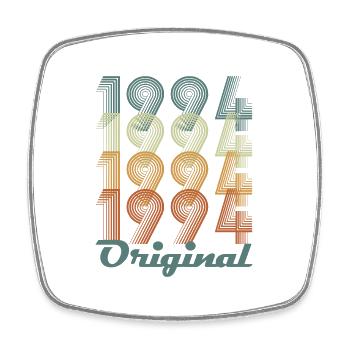 Original 1994 Vintage Cadeau Anniversaire - Magnet carré - blanc - Devant