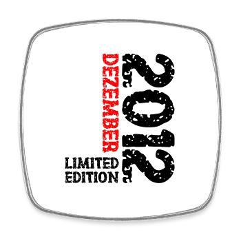 2012 Décembre Édition Limitée 11ème Anniversaire Décoration - Magnet carré - blanc - Devant