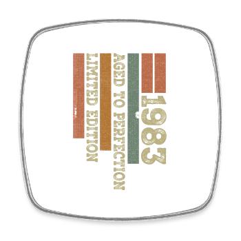 1993 Vintage Retro Birthday Gift Born in 1993 - Square fridge magnet - white - Front