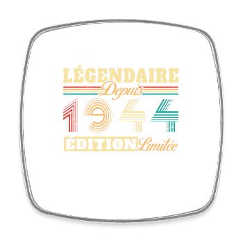 Légendaire Depuis 1944 - Magnet carré - blanc - Devant