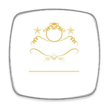 Wir haben viel gemeinsam 50.Hochzeitstag - Viereckiger Kühlschrankmagnet - Weiß - Vorne