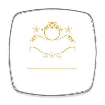 Wir haben viel gemeinsam 40.Hochzeitstag - Viereckiger Kühlschrankmagnet - Weiß - Vorne