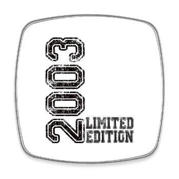Édition limitée 2003 - Magnet carré - blanc - Devant