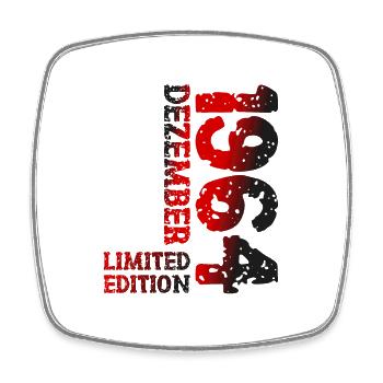 1964 Dezember Limited Edition 59. Geburtstag Deko - Viereckiger Kühlschrankmagnet - Weiß - Vorne