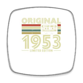 Legendary 70th birthday 1953 - Square fridge magnet - white - Front