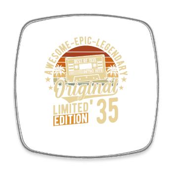 Légendaire 89e anniversaire 1935 - Magnet carré - blanc - Devant
