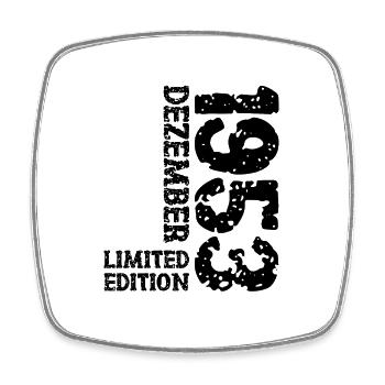 1953 Dezember Limited Edition 70. Geburtstag Deko - Viereckiger Kühlschrankmagnet - Weiß - Vorne