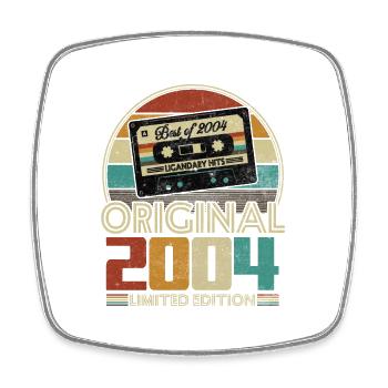 Original 2004 20e Anniversaire Cadeau Vintage - Magnet carré - blanc - Devant