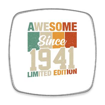 Millésime 1941 - légendaire 83e anniversaire - rétro - Magnet carré - blanc - Devant
