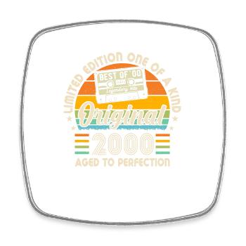 Legendary Birthday Boy 2000 - Square fridge magnet - white - Front
