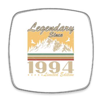 Légendaire depuis 1994 Vintage Vintage Anniversaire - Magnet carré - blanc - Devant