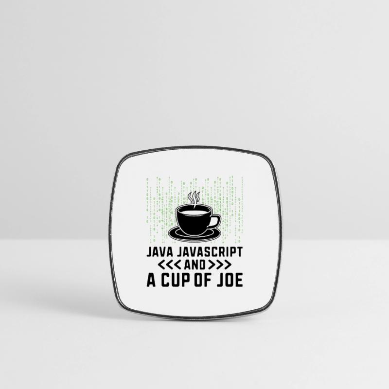 Kaffee-Codierung Programmierer Programmierer Entwickler Nerd Coff Viereckiger Kühlschrankmagnet