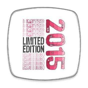 Edition limitée depuis 2015 Anniversaire Millésime 2015 - Magnet carré - blanc - Devant