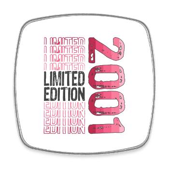 Limited Edition Since 2001 Birthday Vintage 2001 - Square fridge magnet - white - Front