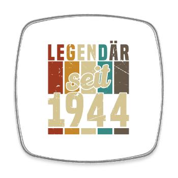 Légende depuis 1944 Anniversaire Rétro - Magnet carré - blanc - Devant