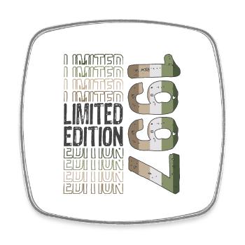 Edition limitée depuis 1997 Anniversaire Millésime 1997 - Magnet carré - blanc - Devant