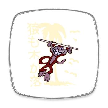 Japanese kawaii anime Sprüche - Viereckiger Kühlschrankmagnet - Weiß - Vorne
