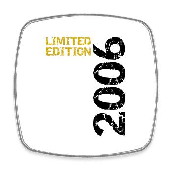2006 Limited Edition Birthday Gift Wife Husband - Square fridge magnet - white - Front