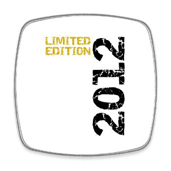 2012 Limited Edition Geburtstag Geschenk Frau Mann - Viereckiger Kühlschrankmagnet - Weiß - Vorne