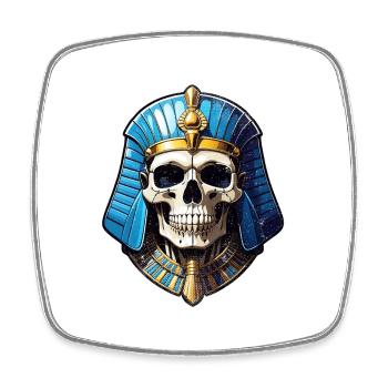 Pharaoh- Mummy - Egypt - Square fridge magnet - white - Front