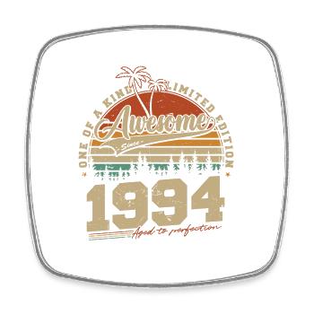 Vintage 1994 Vintage cadeau d’anniversaire rétro - Magnet carré - blanc - Devant