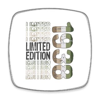 Limited Edition Since 1938 Birthday Vintage 1938 - Square fridge magnet - white - Front