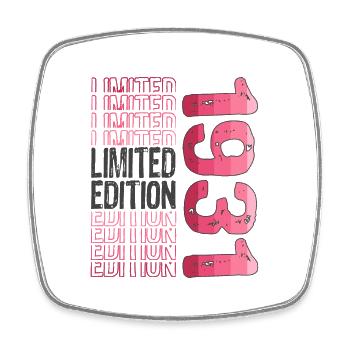 Limited Edition Since 1931 Birthday Vintage 1931 - Square fridge magnet - white - Front
