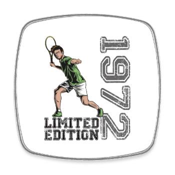 Édition limitée 1972 Édition limitée Tennis - Magnet carré - blanc - Devant