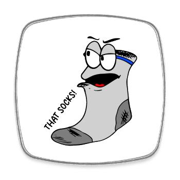 Funny Saying Funny Humor Gift Idea - Square fridge magnet - white - Front