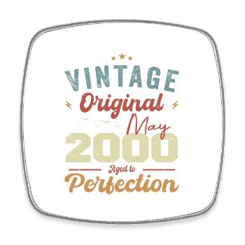 May 2000 Birthday May 2000 Gift May 2000 - Square fridge magnet - white - Front
