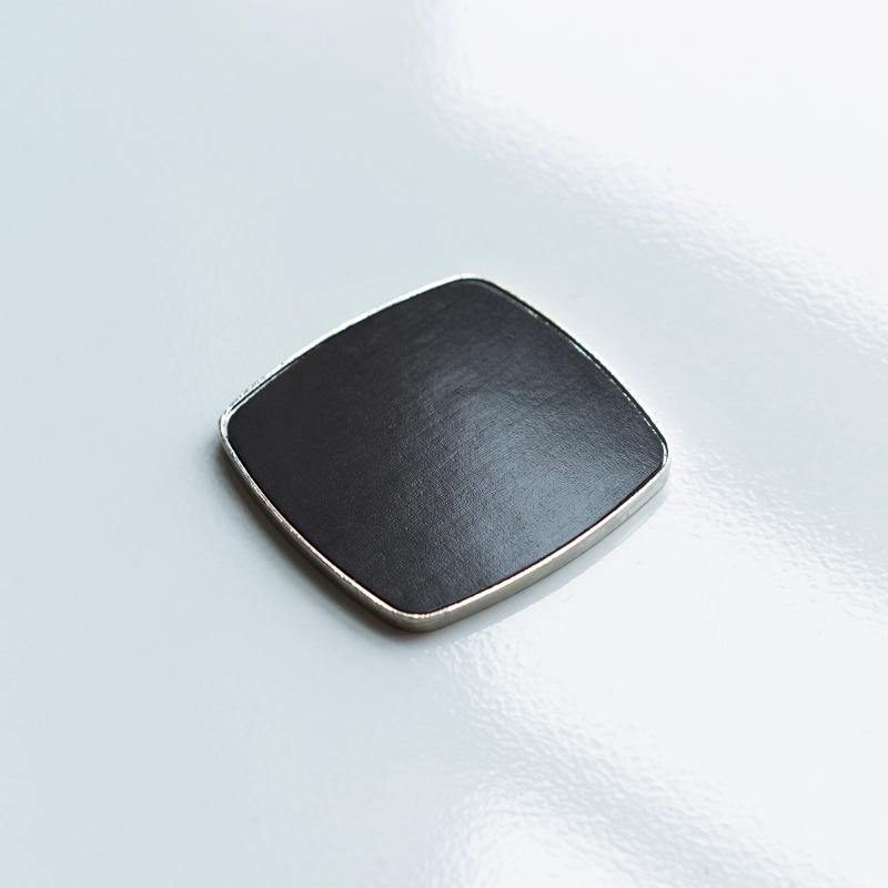 Square fridge magnet