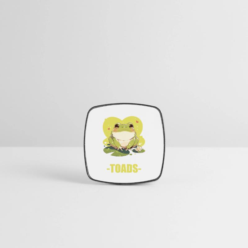 Square fridge magnet