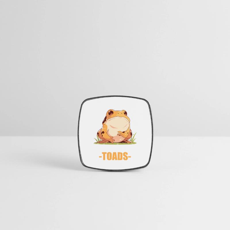 Square fridge magnet