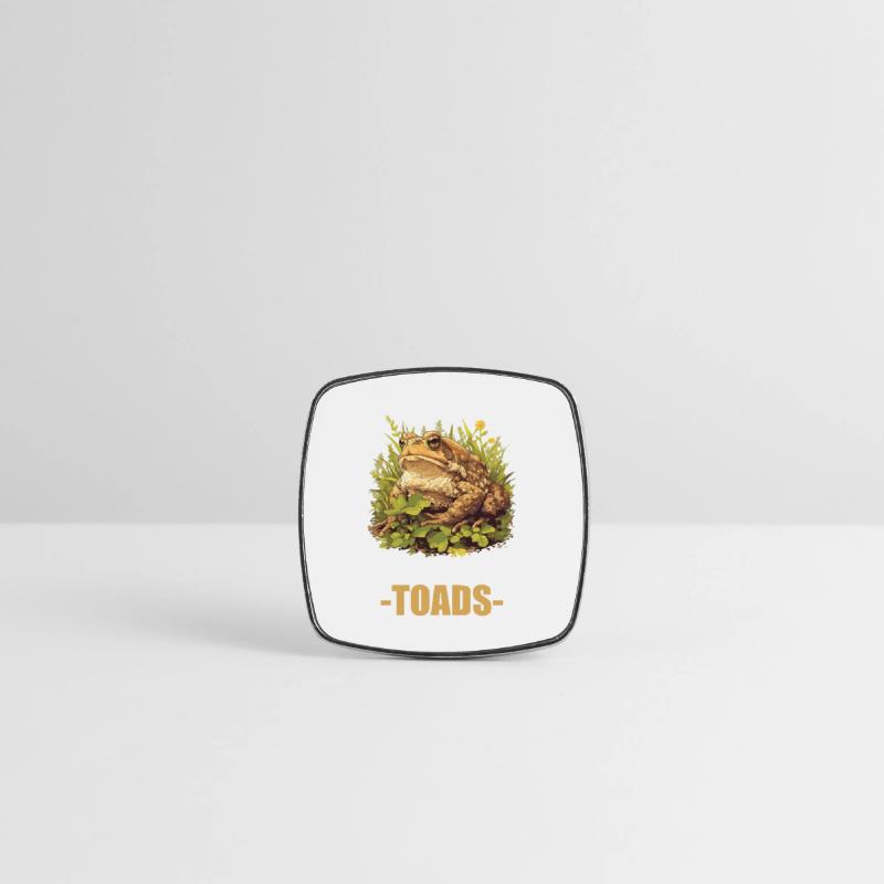 Square fridge magnet