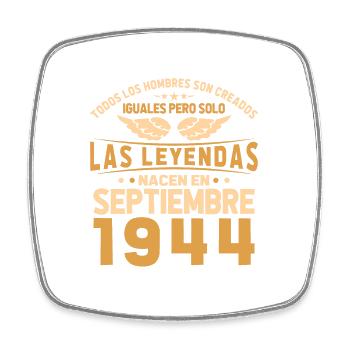 Les Legends sont nés en septembre 1944 - Magnet carré - blanc - Devant