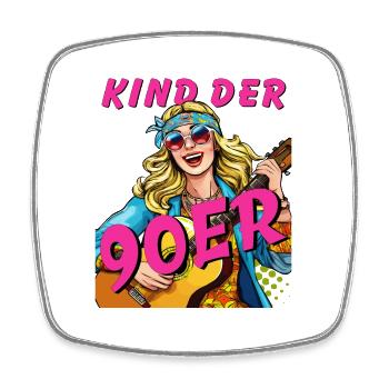 WOMAN CHILD OF THE 90S - Square fridge magnet - white - Front