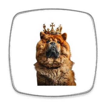 Chow-Chow - Viereckiger Kühlschrankmagnet - Weiß - Vorne