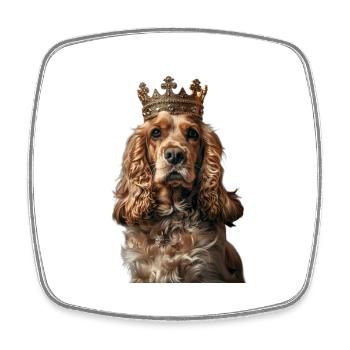 Cocker Spaniel - Square fridge magnet - white - Front