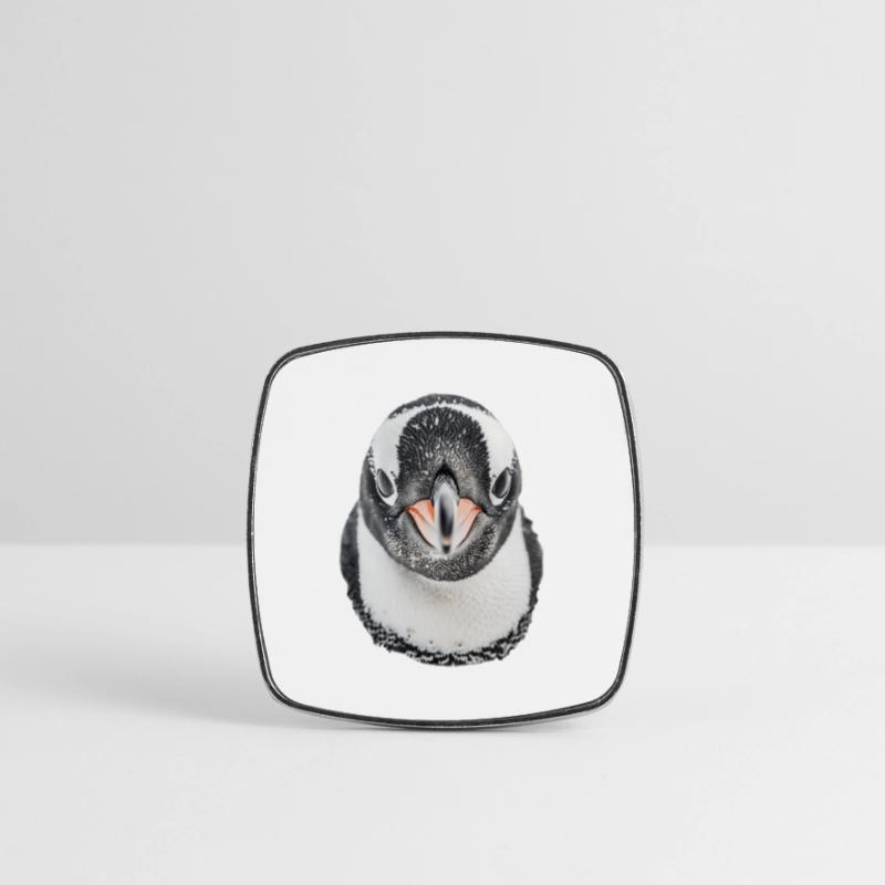 Pinguin Viereckiger Kühlschrankmagnet
