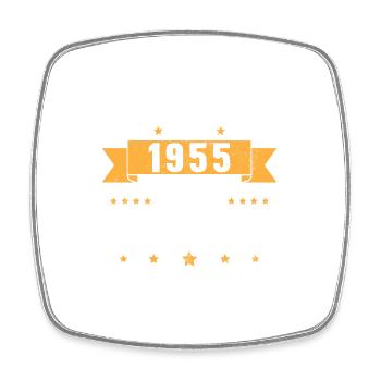 70 Years 1955 Vintage Anniversary Gift - Square fridge magnet - white - Front