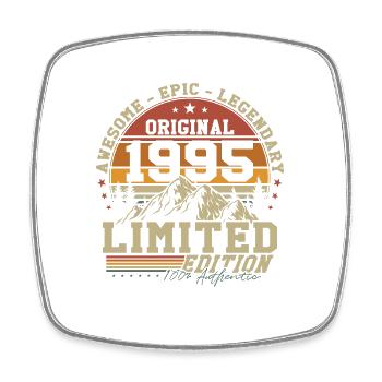 Original 1995 Vintage Cadeau d’anniversaire - Magnet carré - blanc - Devant