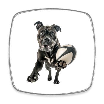 Cane Corso - Viereckiger Kühlschrankmagnet - Weiß - Vorne