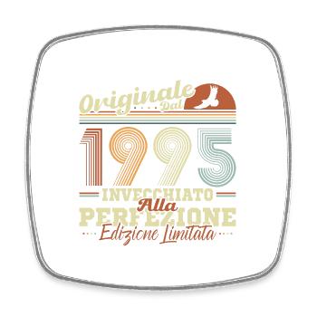 Original 1995 Rétro Cadeau d’anniversaire - Magnet carré - blanc - Devant