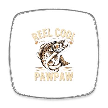 Reel Cool Pawpaw 20 - Viereckiger Kühlschrankmagnet - Weiß - Vorne