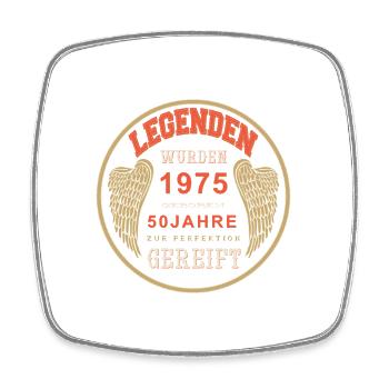 50 Years 1975 Birthday Anniversary Vintage 1975 - Square fridge magnet - white - Front