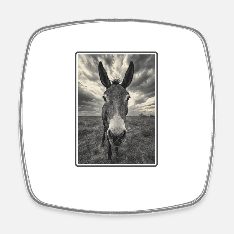 Mules Mule - Magnet carré - blanc
