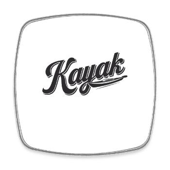 Aventure en kayak élégante pour - Magnet carré - blanc - Devant